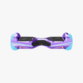 front view of purple rave hoverboard