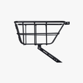 a side view of the rear basket
