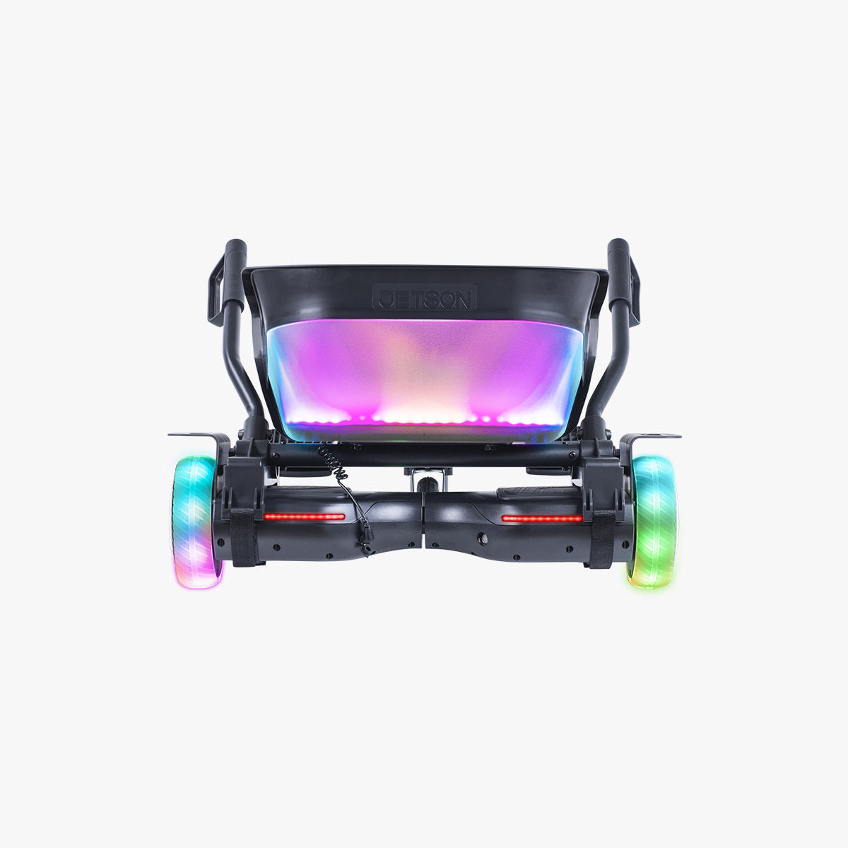 rear view of light up seat on remix jetkart combo