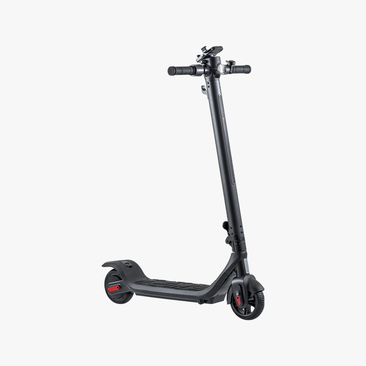 front view of Rhythm e-scooter angled to the right