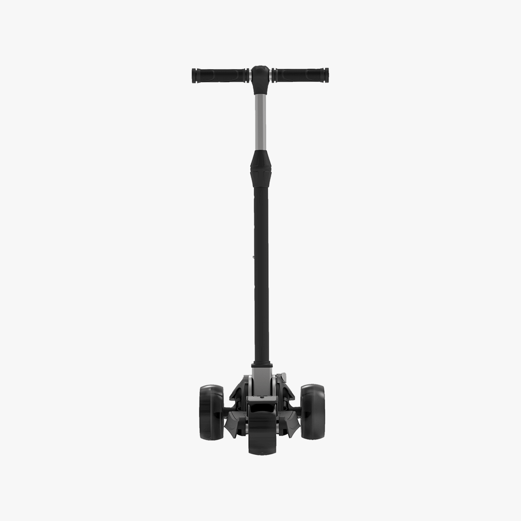 view of triton kick scooter from the back
