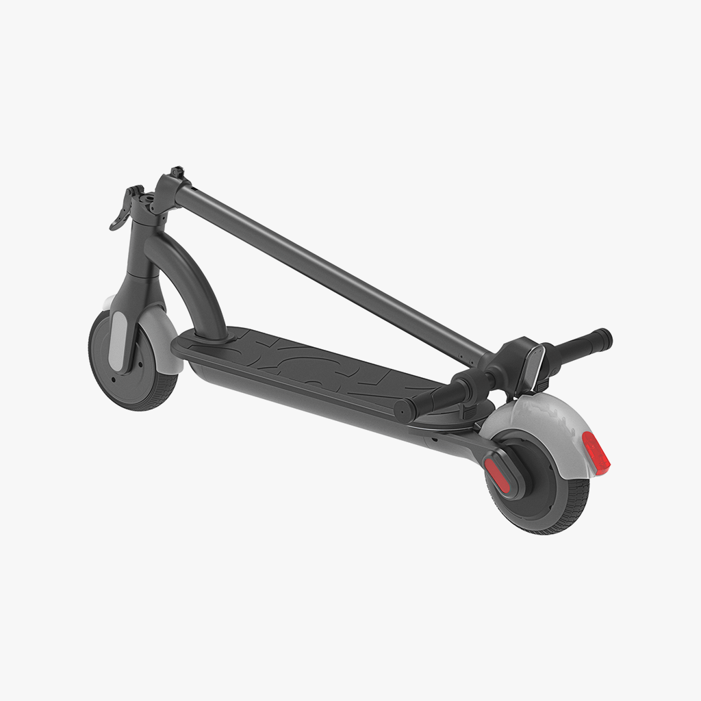 folded Ora Pro e-scooter