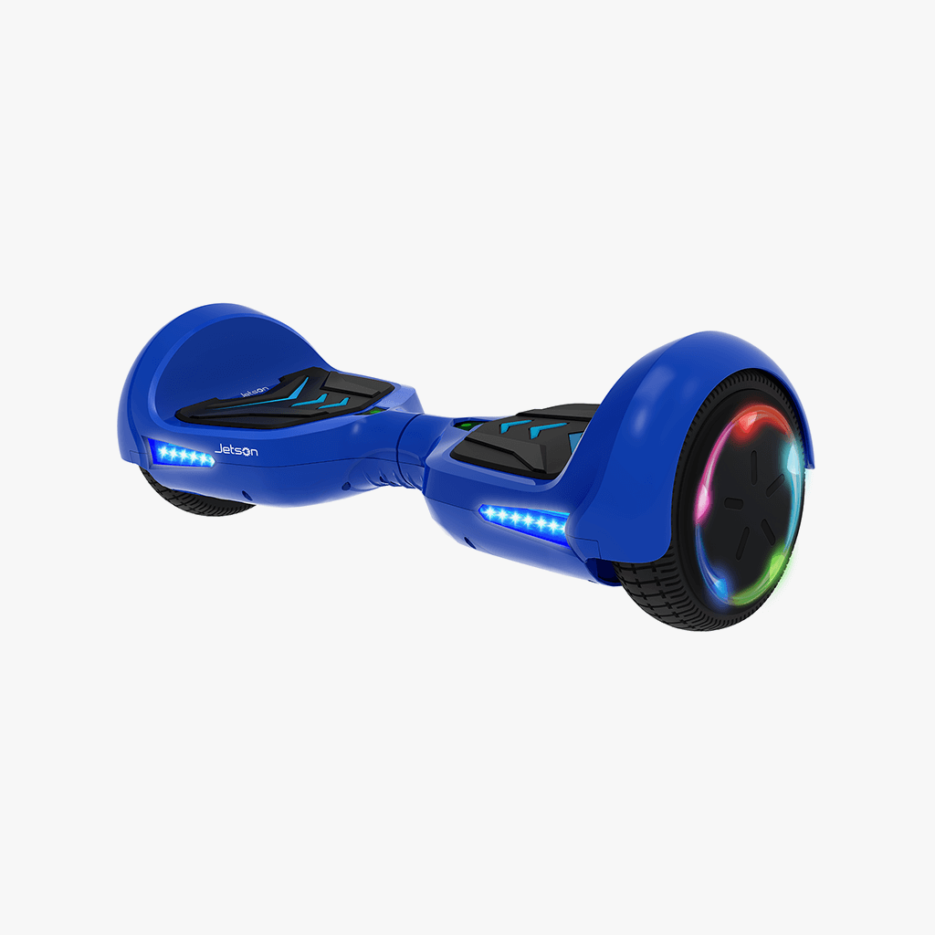 Jetson Rave Hoverboard Blue Light Up Hoverboard Jetson Hoverboard