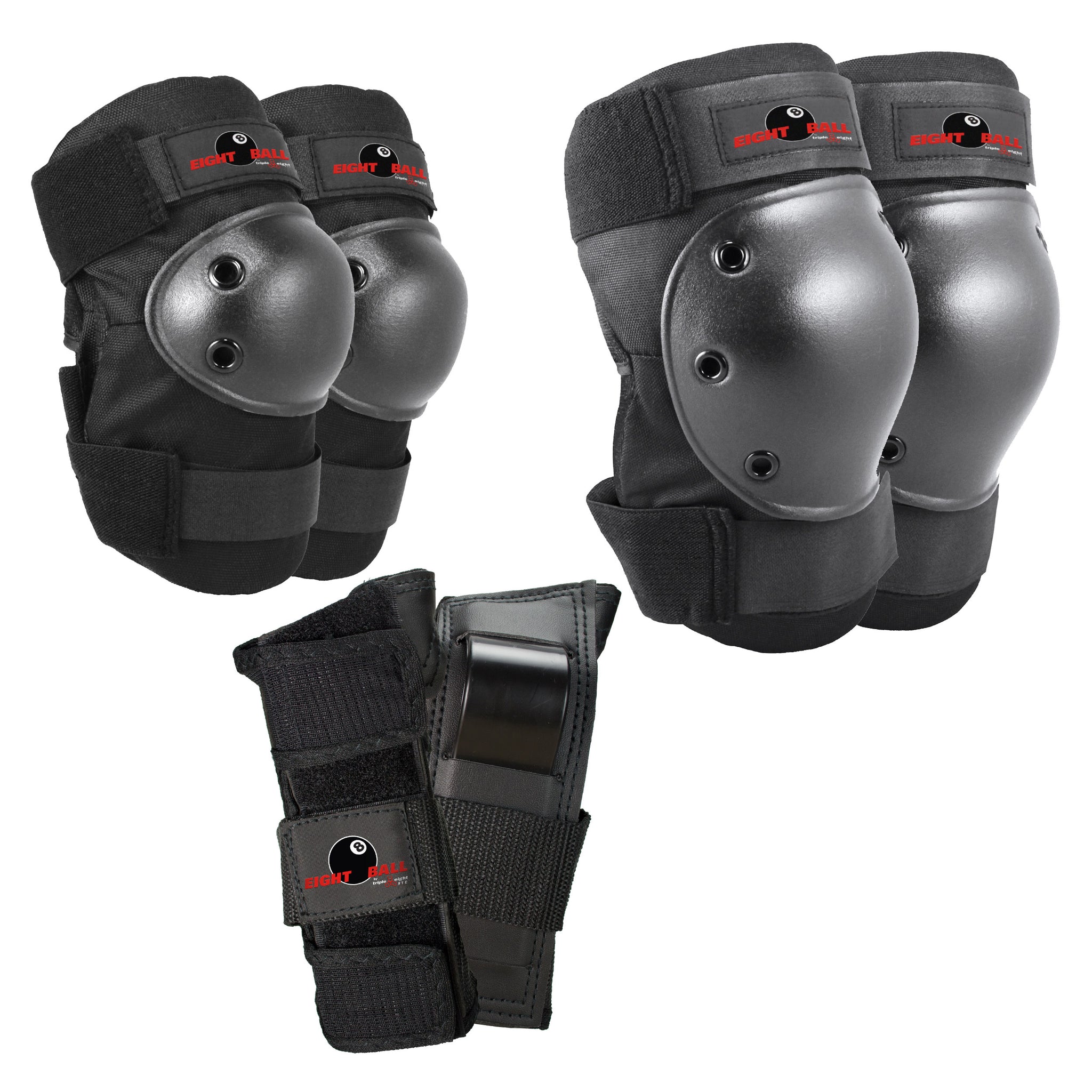 Eight Ball Protective Pad Set by Triple Eight