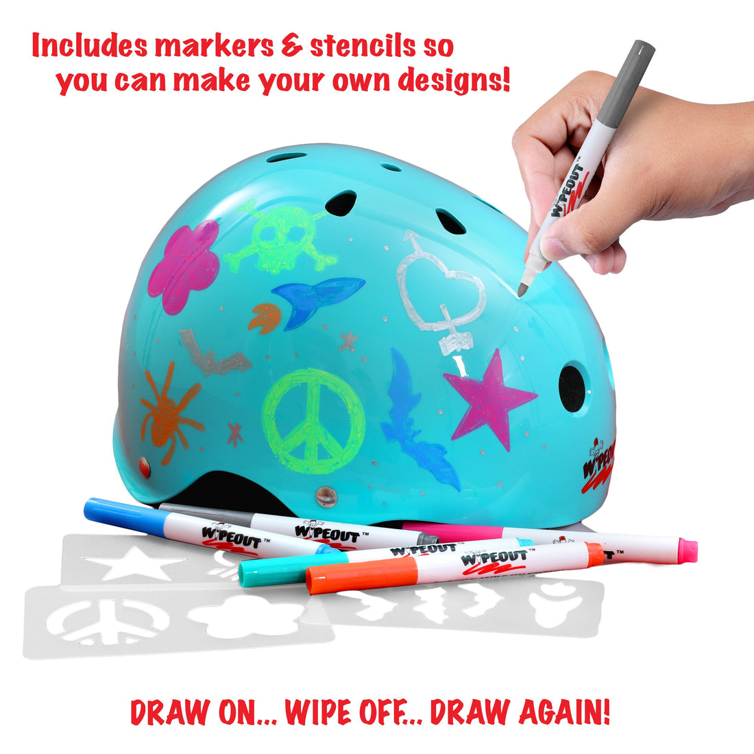 Wipeout™ Dry Erase Helmet by Triple Eight