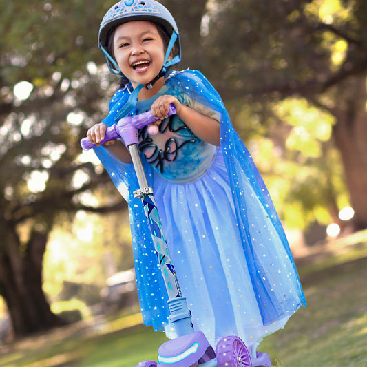 Frozen 3-Wheel Light-Up Kick Scooter