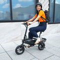 woman riding axle x electric bike