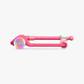 pink jetson bloom kick scooter folded in half