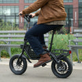 person riding bolt pro max electric bike