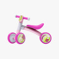 side profile of the pink bounce balance bike