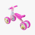 rear view of the pink bounce balance bike