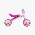 side profile of the pink bounce balance bike