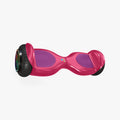 angled view of pink dash hoverboard