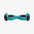 teal dash hoverboard with black foot pads