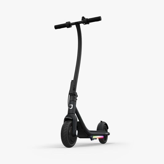 angled view of ember electric scooter