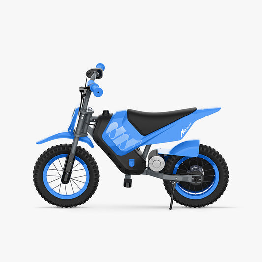 blue fort ride-on facing to the left