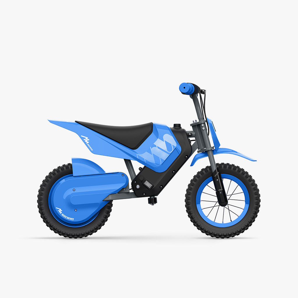 blue fort ride-on facing to the right