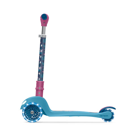 Deluxe 3-Wheel Light-Up Kick Scooter - Favorite Characters Editions Princess