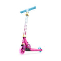 angled view of the frozen kick scooter