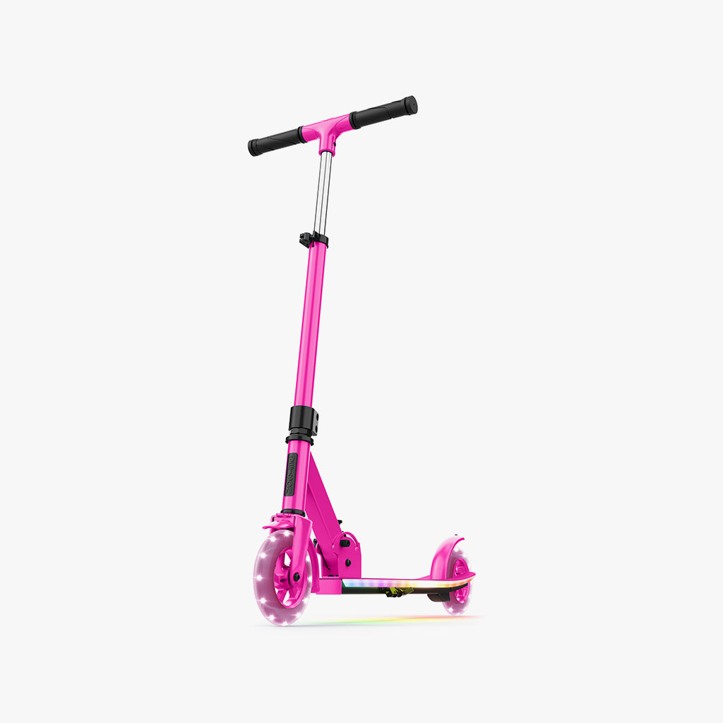 pink highlight scooter facing forward