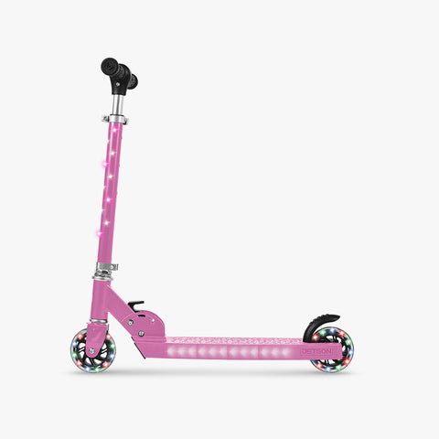 Jupiter Kick Scooter With LED Lights Pink / Version 1.0