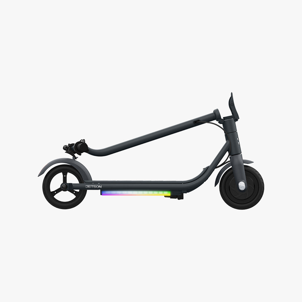 folded loomis electric scooter