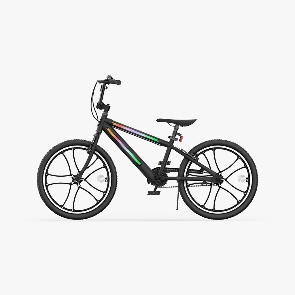 light rider 20 bmx style bike facing to the left