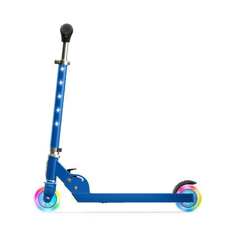 Moonbeam 2-Wheel Light-Up Kick Scooter Blue