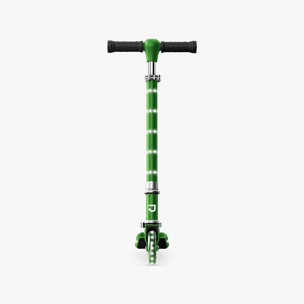 green orbit scooter facing forward