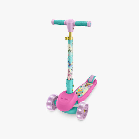 3-Wheel Light-Up Kick Scooter – Favorite Characters Editions Disney Princess