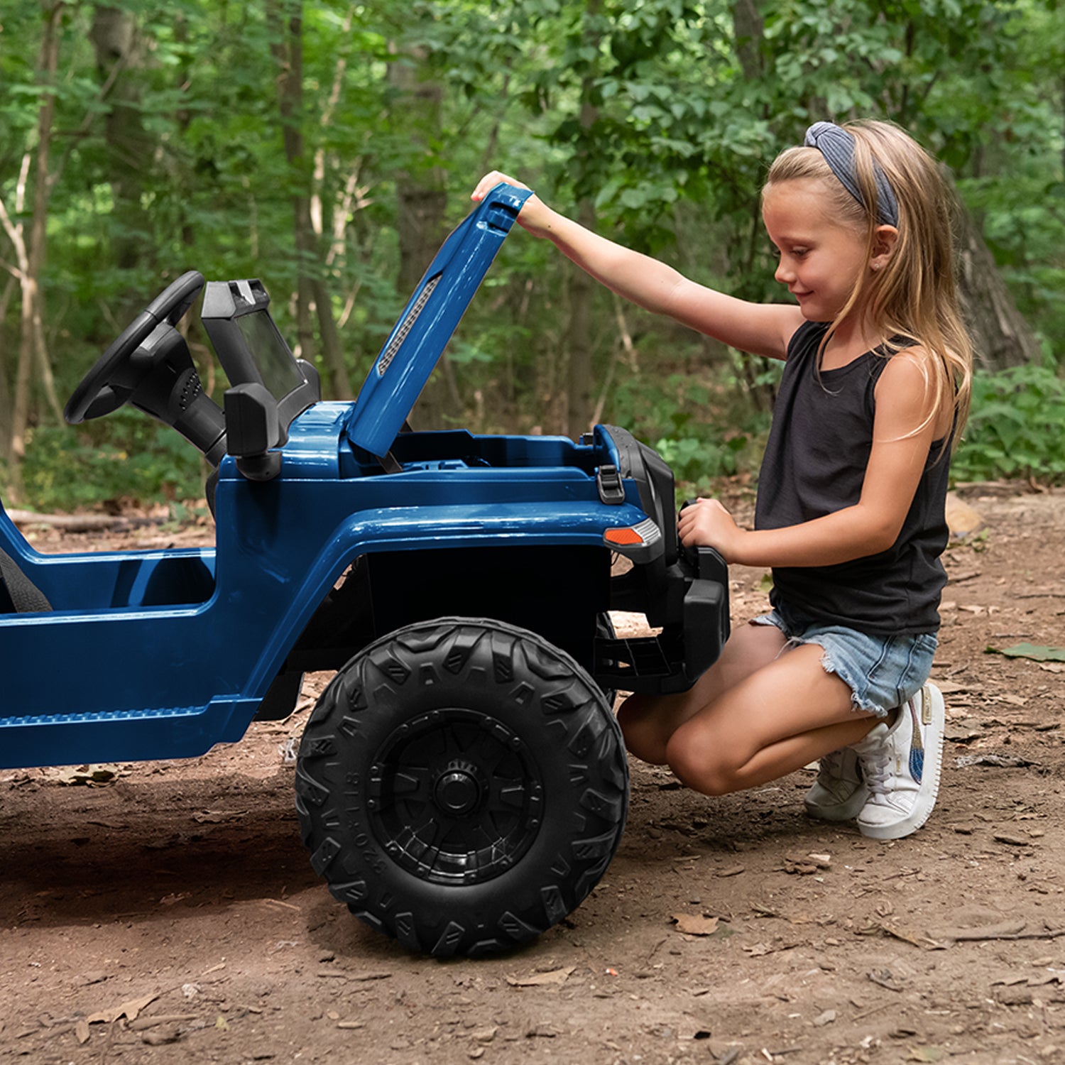 Barbie Power Wheels Jeep Jeep Barbie Montable Coche Eléctrico