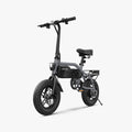 shadow e-bike on an angle with kickstand down