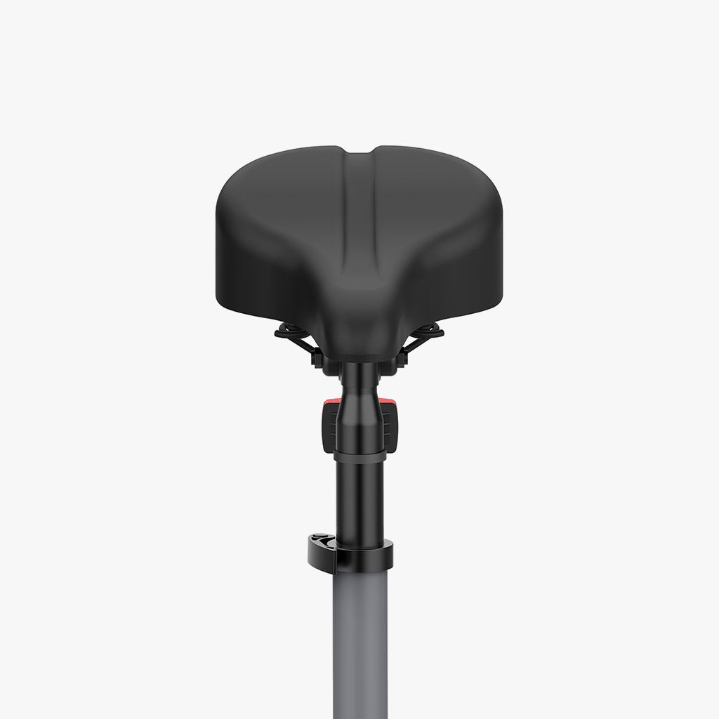 close up of shadow e-bike seat