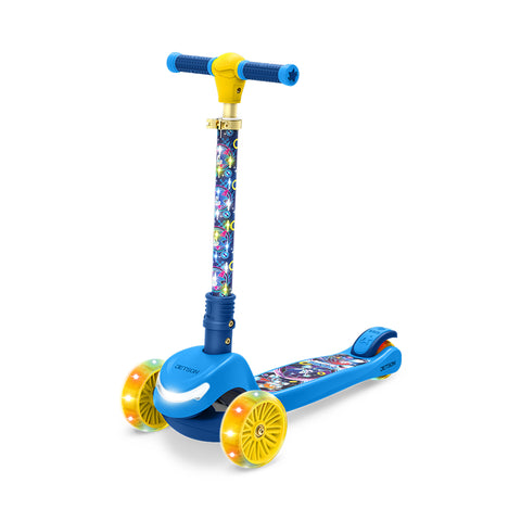Sonic Lights & Sounds Kick Scooter Blue/Yellow