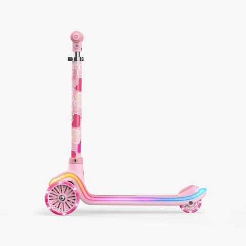Twee 3-Wheel Light-Up Kick Scooter Pink