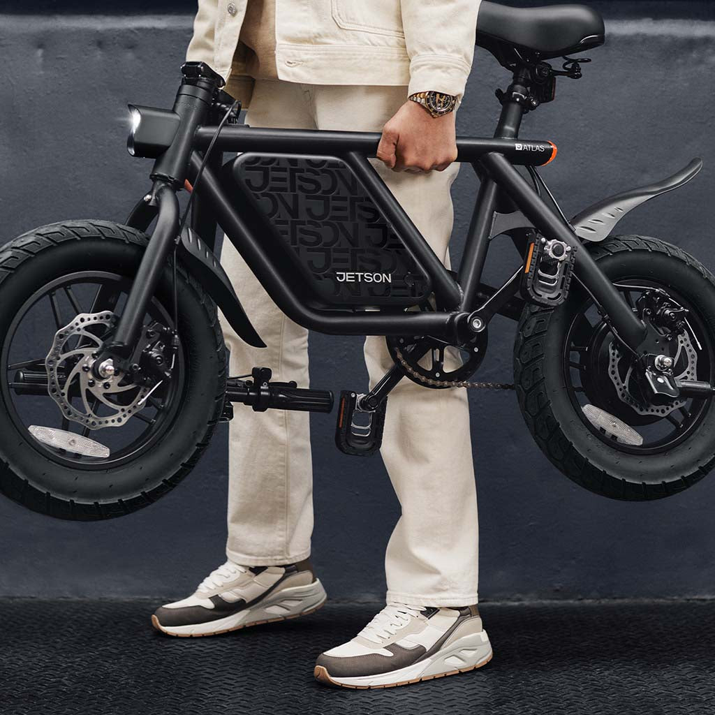 atlas electric bicycle EVELO Bike Built for comfort and confidence JETSON ATLAS FOLDING FAT TIRE