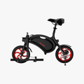 Bolt electric bike with handle bars folded down to the side 