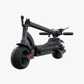 front view of the folded Canyon e-scooter