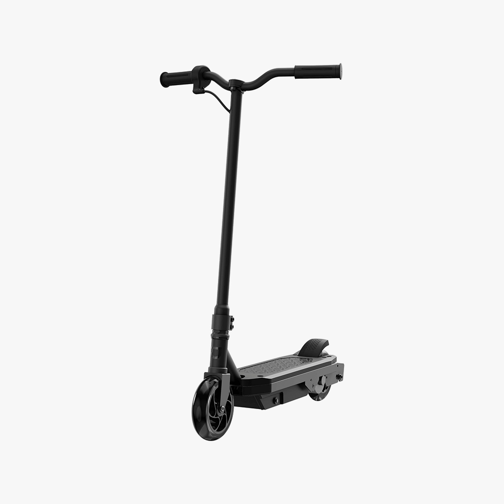 front angled view of the echo electric scooter