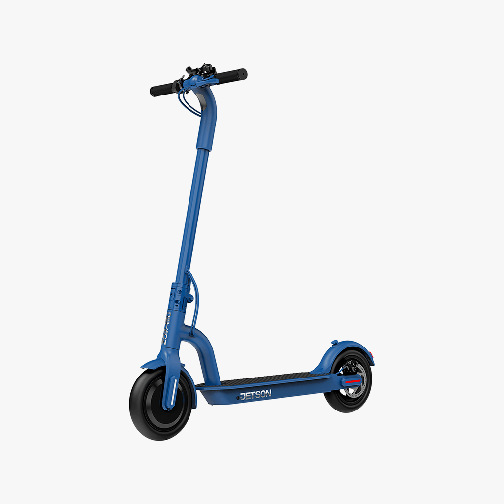Eris scooter angled to the left