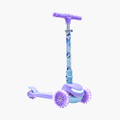 a Frozen 3 wheel kick scooter facing to the right