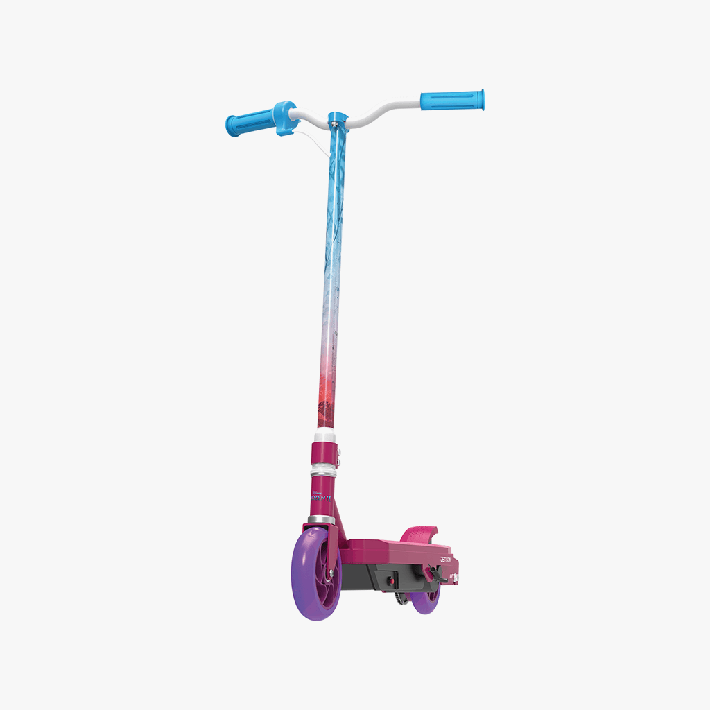 Electric top scooter frozen