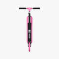 aerial view of the folded pink hex scooter