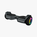 angled view of the gray impact hoverboard