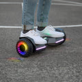 close up of lights on impact hoverboard