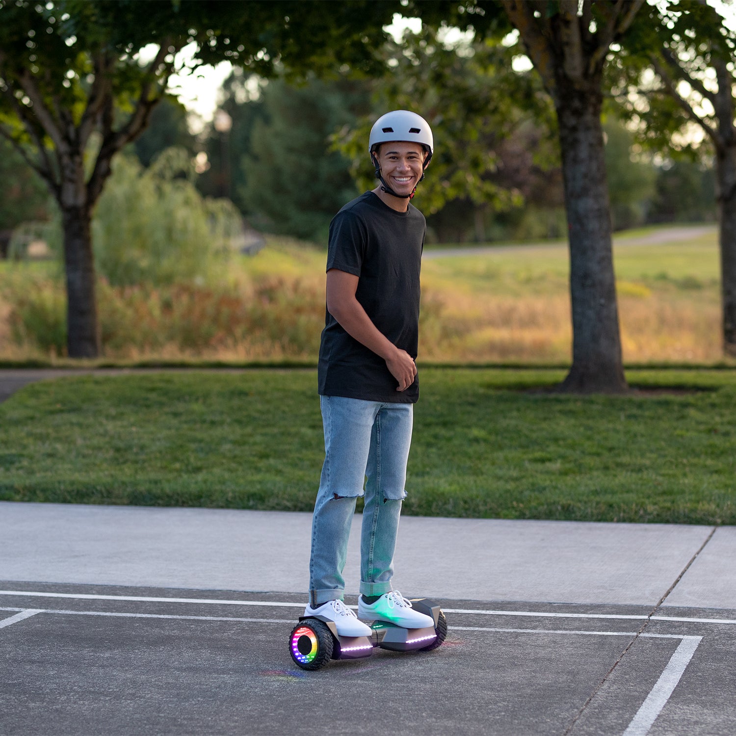 Hoverboard blinking green online light