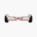 straight on view of rosegold impact hoverboard