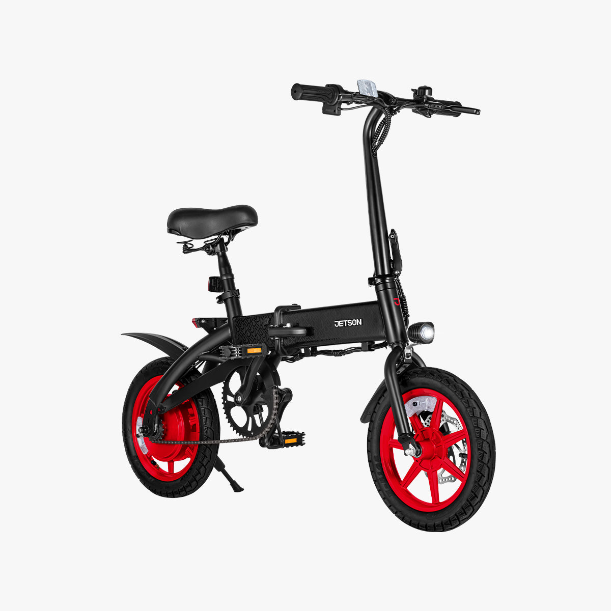 Arro electric bike facing to the right with the kickstand down