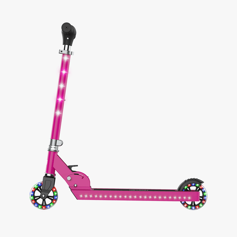 Jupiter Kick Scooter With LED Lights Version 1.0 / Pink