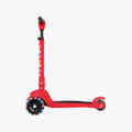 red jupiter mini kick scooter facing left